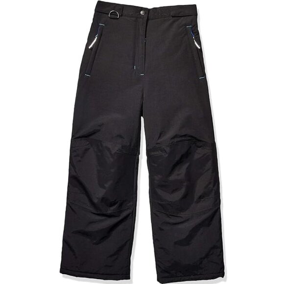 Boys Black Ski Snowboard Snow Pants Size XL (10) NWT - Picture 1 of 14